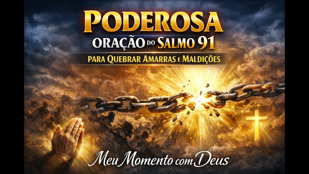 ORAÇÃO PODEROSA DO SALMO 91 PARA QUEBRAR AMARRAS E MALDIÇÕES |  PELO SANGUE DE JESUS | 30/01