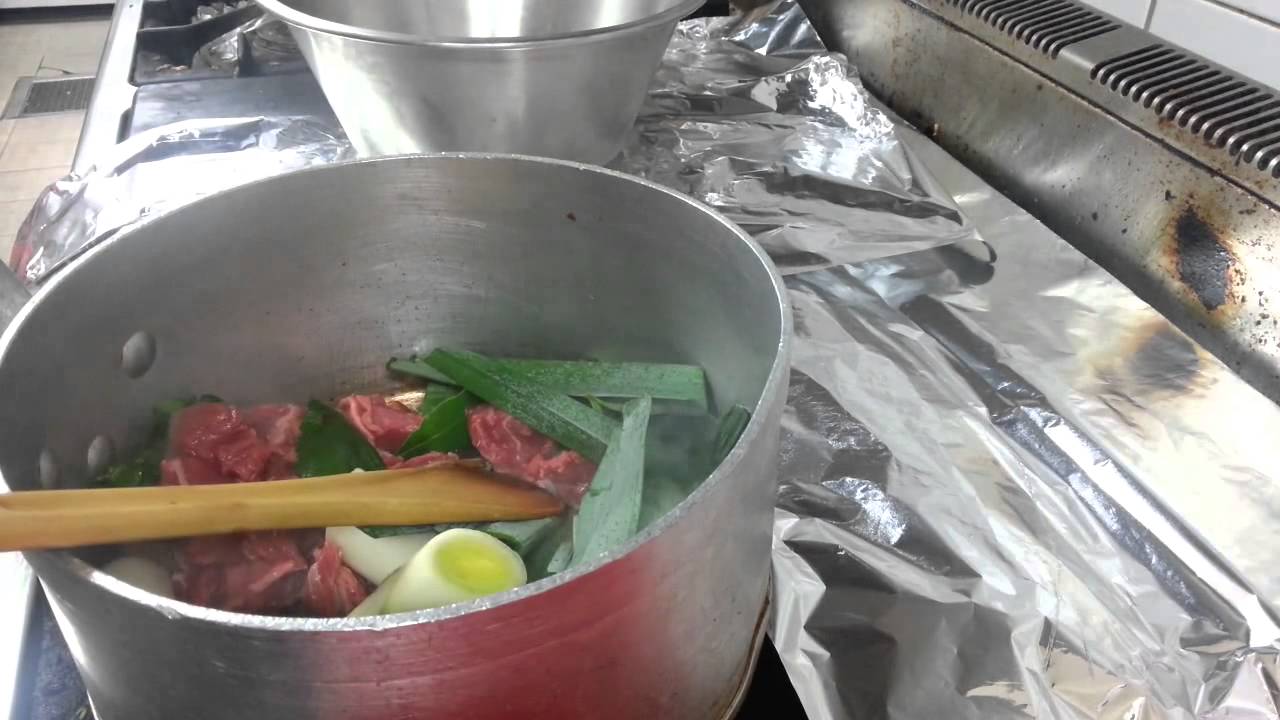 Faire un fond brun / Recette du fond brun