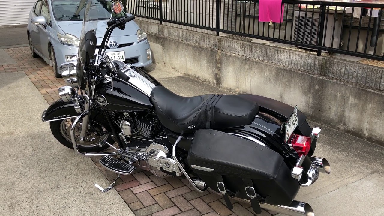 Harley-Davidson FLHR RoadKing Sound impression Barry from Japan