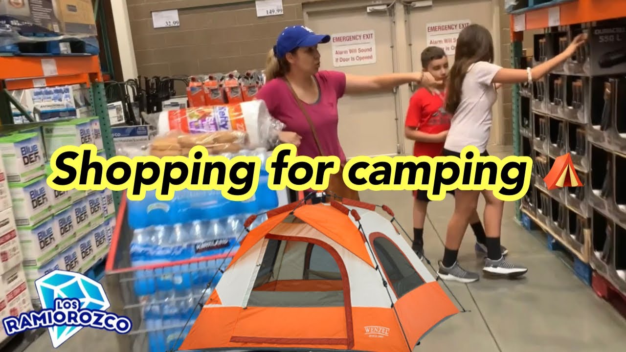 FUIMOS DE COMPRAS 🛒 CASA PARA ACAMPAR ⛺️ UN ASADOR NUEVO! @LosRamiorozco