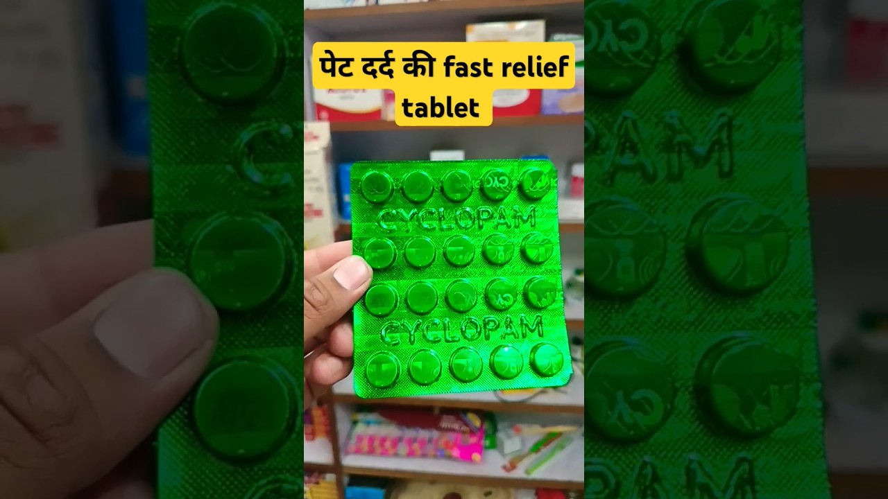 Cyclopam Tablet &ndash; Fast Relief from Stomach Pain & Cramps