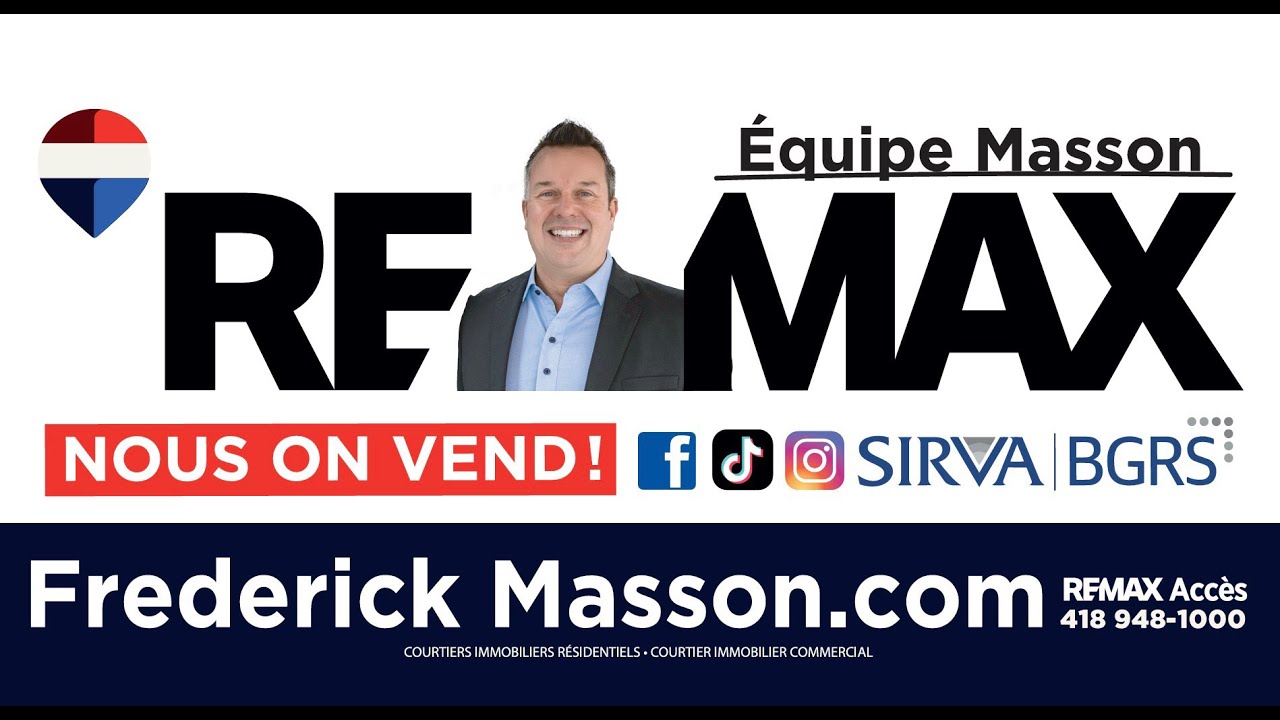Fred Masson courtier immobilier RE/MAX depuis 2005!