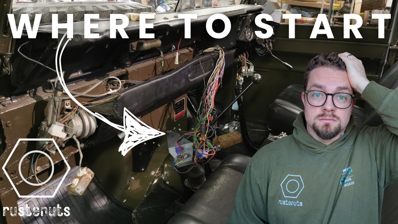 Land Rover Series 3 Dash Wiring | Restoration Part 75