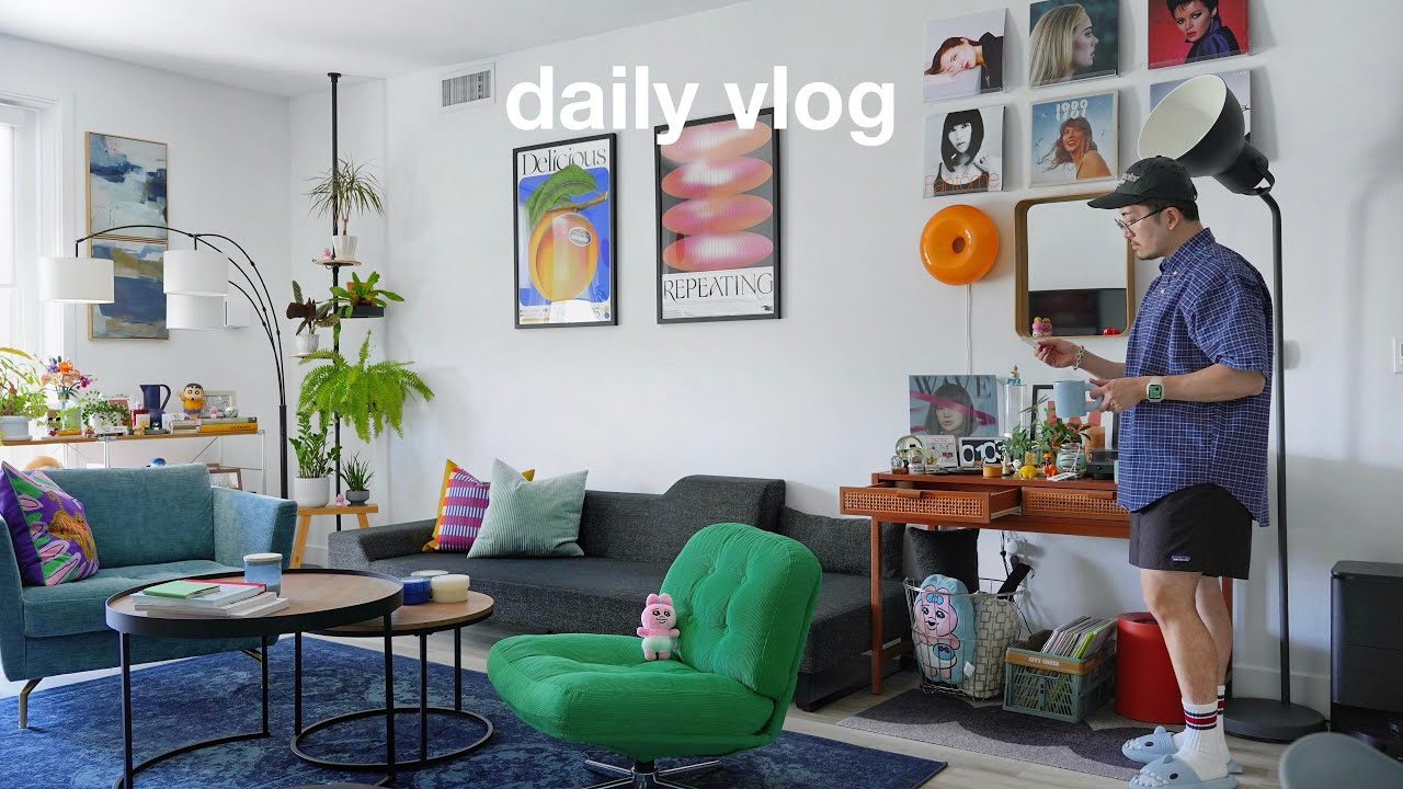 【Vlog】IKEAで楽しむ部屋づくり | 香りのある暮らし | ソウル旅行と一時帰国を振り返る | 40代男の日常 | アメリカ駐在