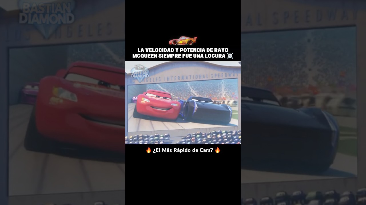 💎 La Velocidad de Rayo McQueen 👀🔥‼️ #cars #cars2 #mcqueen #memes #disney #peliculas #auto #edit #fyp