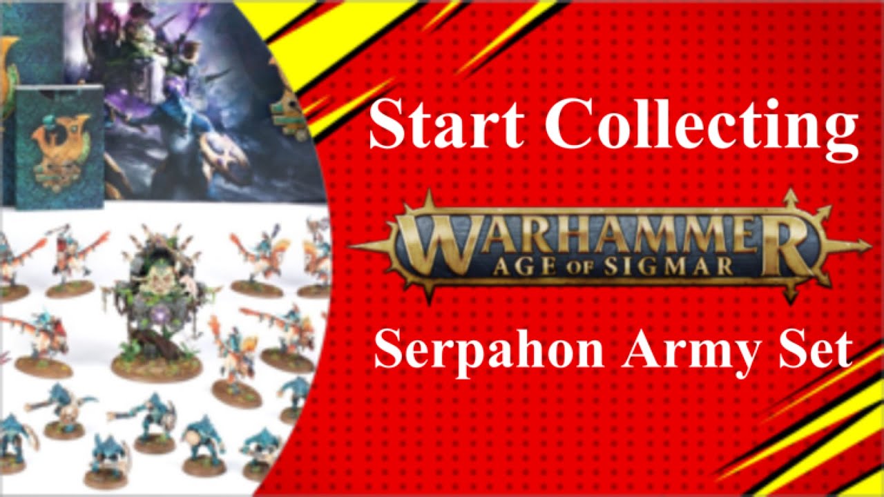Start Collecting Warhammer Age of Sigmar: Seraphon Army Box