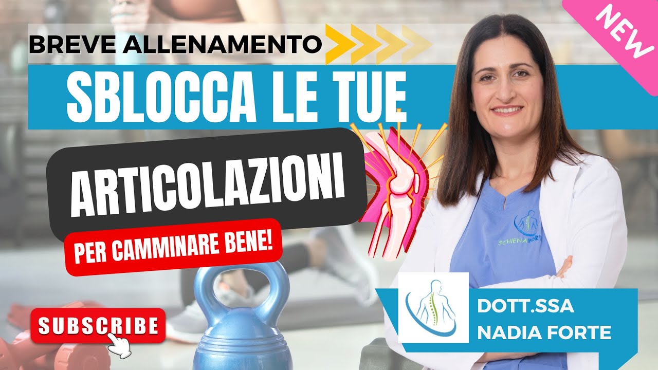Sblocca le tue articolazioni e i muscoli: Cammina senza dolore alla schiena!