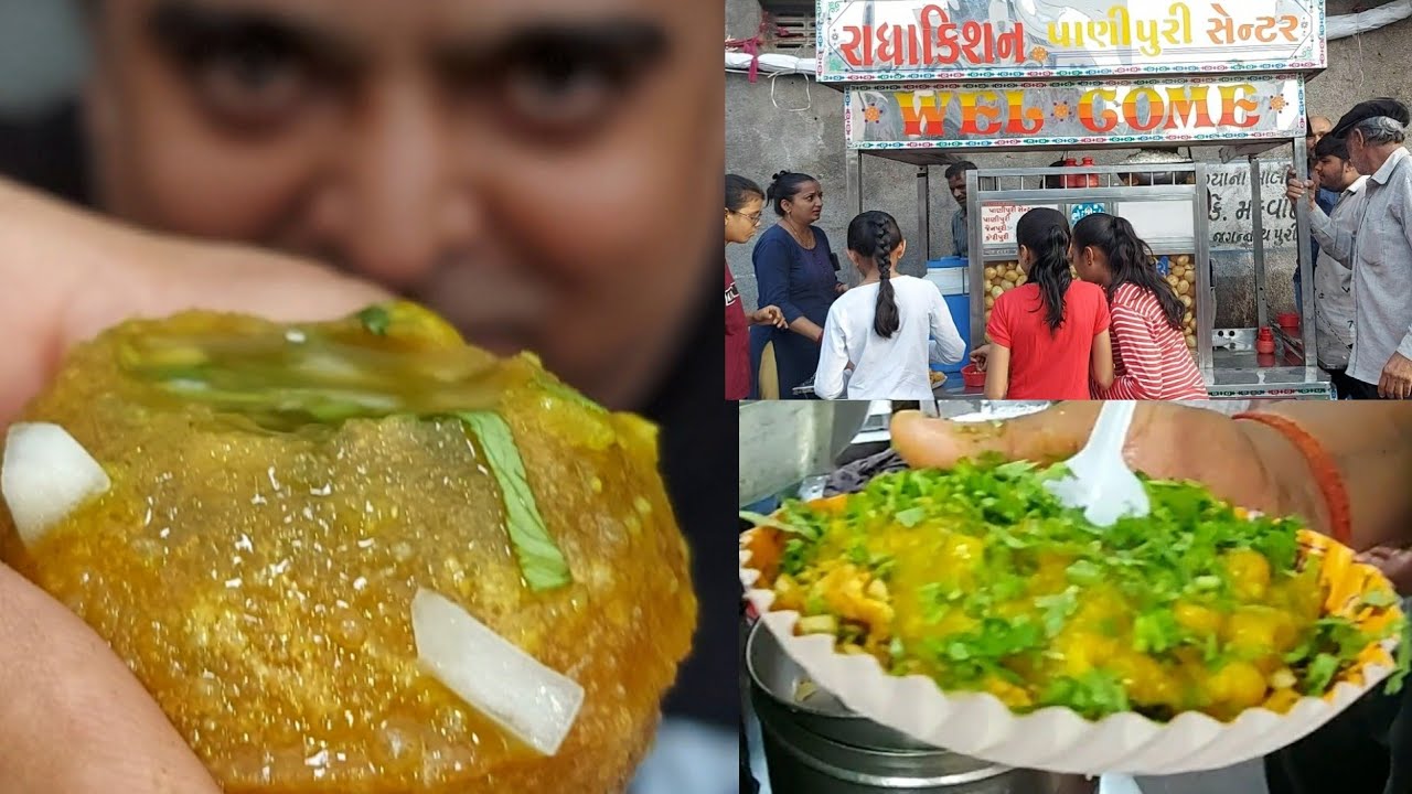 45 વર્ષથી ચૂરો રગડાપૂરી પાણીપૂરી જૈનપૂરી માટે સાંજે જમાવડો થાય છે અહી ગ્રાહકોનો | Karanpara Rajkot