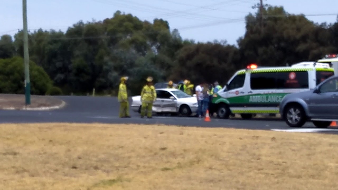 Car accident bussell highway opposite bws gelorup