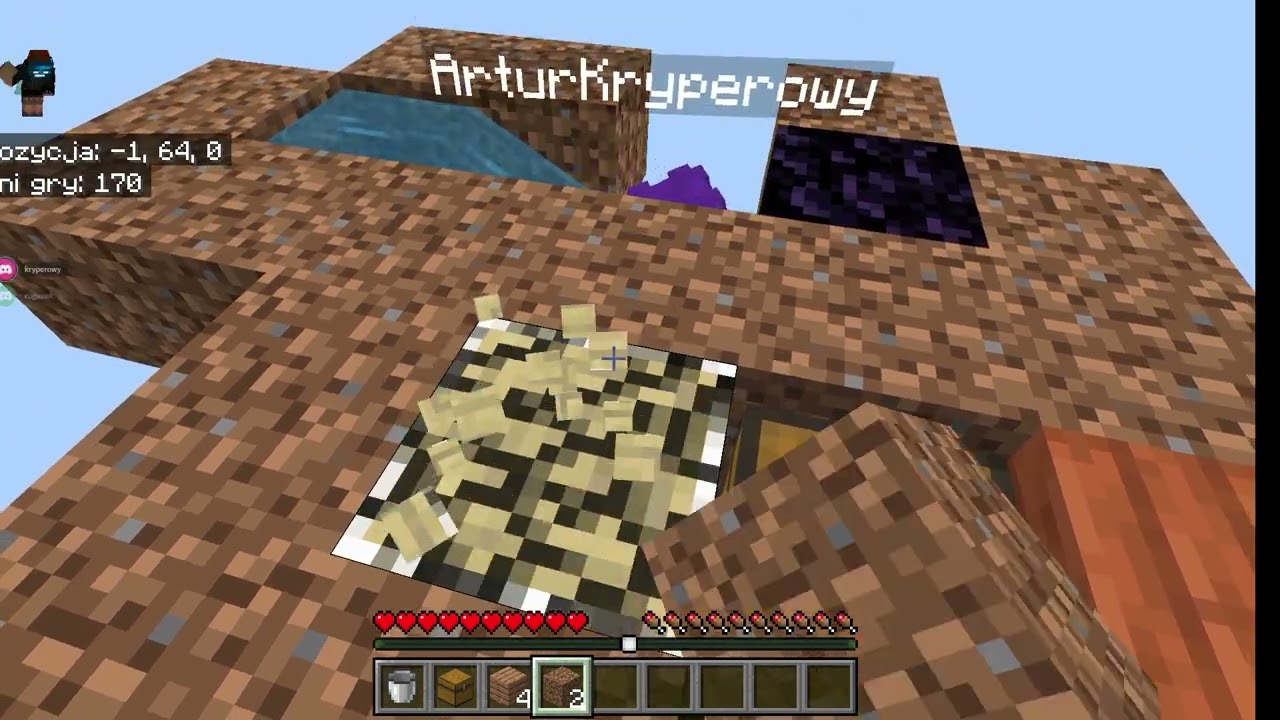 sky block z moim kolegą