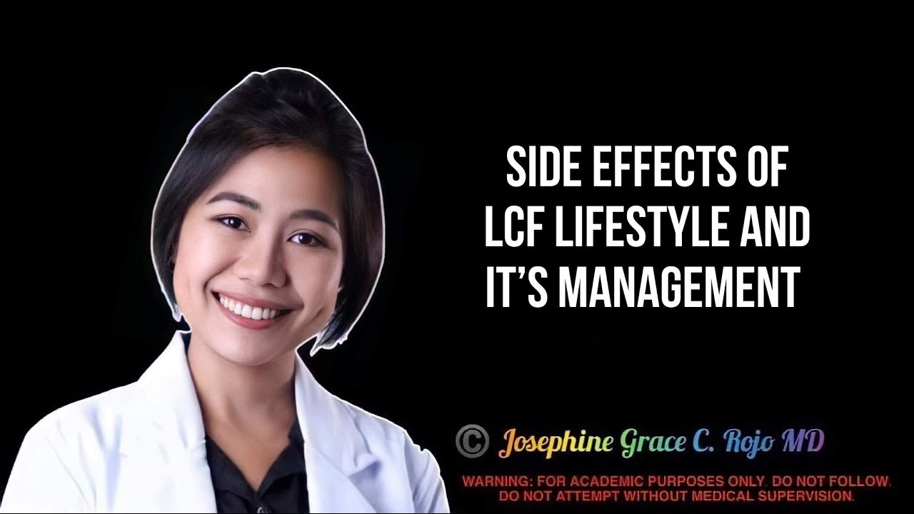 Side Effects of LCF Lifestyle and its Management | WAZZUP DOC LIVE | #TheDietDoktora #LCF #Fasting