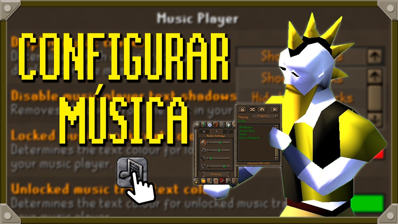 #128 Noticias: NUEVA FORMA DE CONFIGURAR TU MUSICA EN EL JUEGO, PLAY LIST + VOLUMEN  [OSRS]