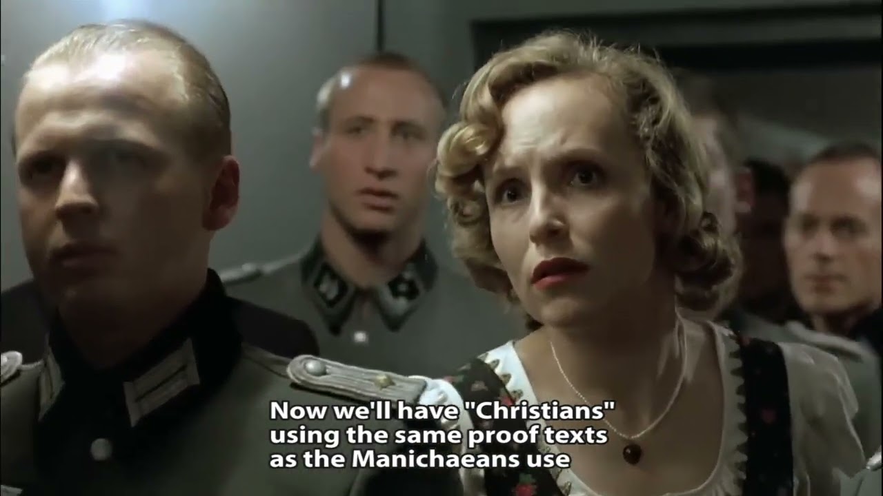 Hitler Rants Against Determinism