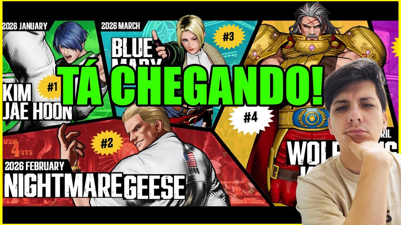 Trailer do Jae Hoon? Patch Notes? Discussão da Season 2 de Fatal Fury: City of the Wolves.