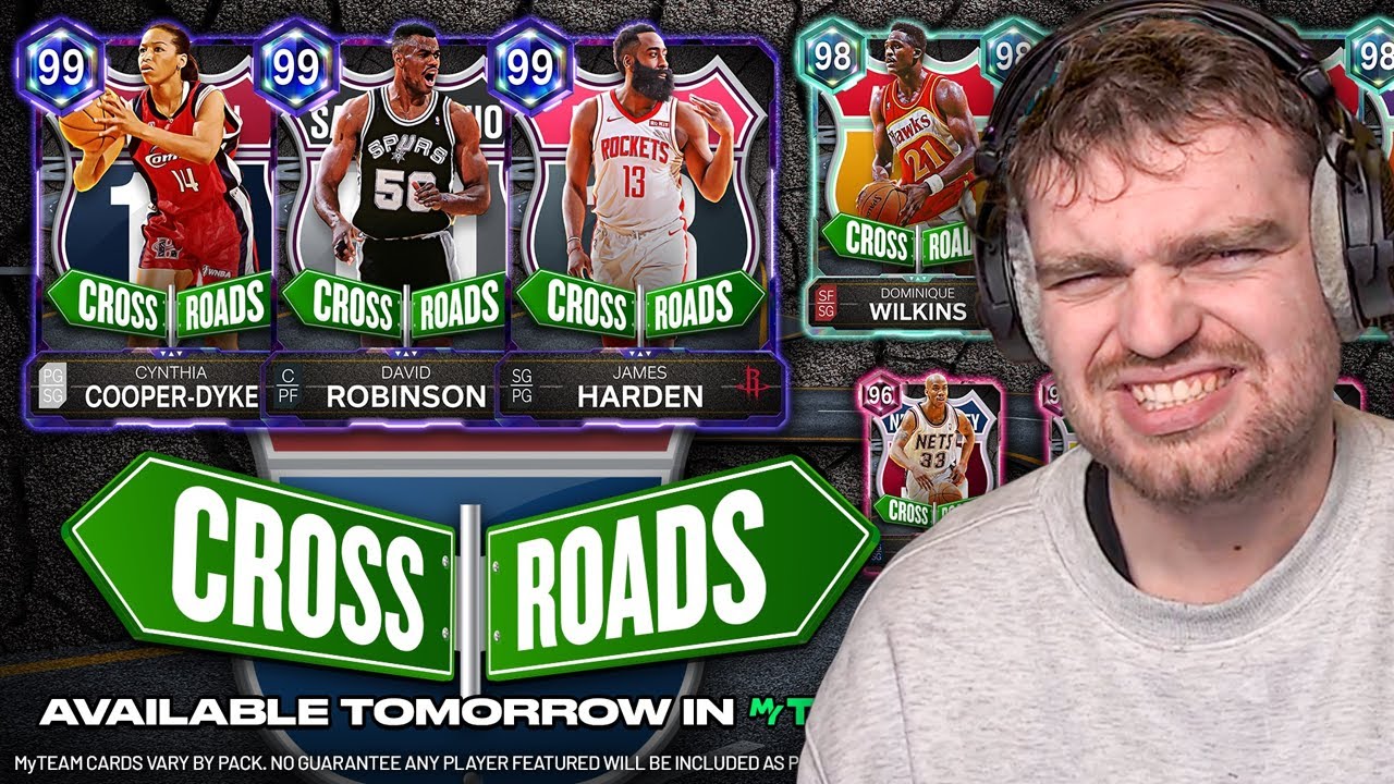 DARK MATTER DROB & HARDEN IN NBA CROSS ROADS PACKS TOMORROW IN NBA 2K26 MyTEAM!!