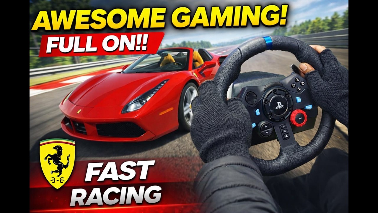Forza Horizon 5 with steering wheel live