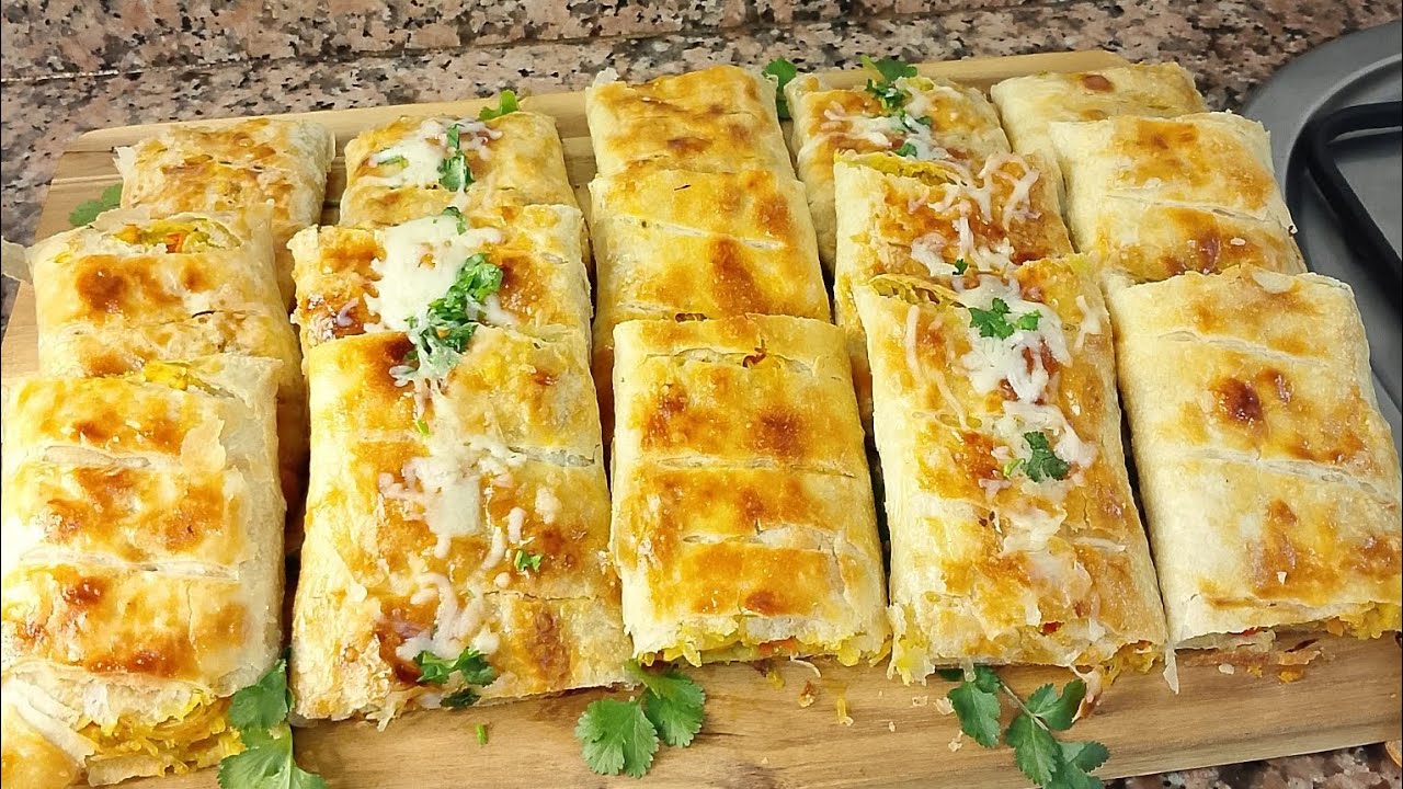 Запеченные фаршированные месмены! Хрустящие и тающие во рту, простой и восхитительный рецепт.