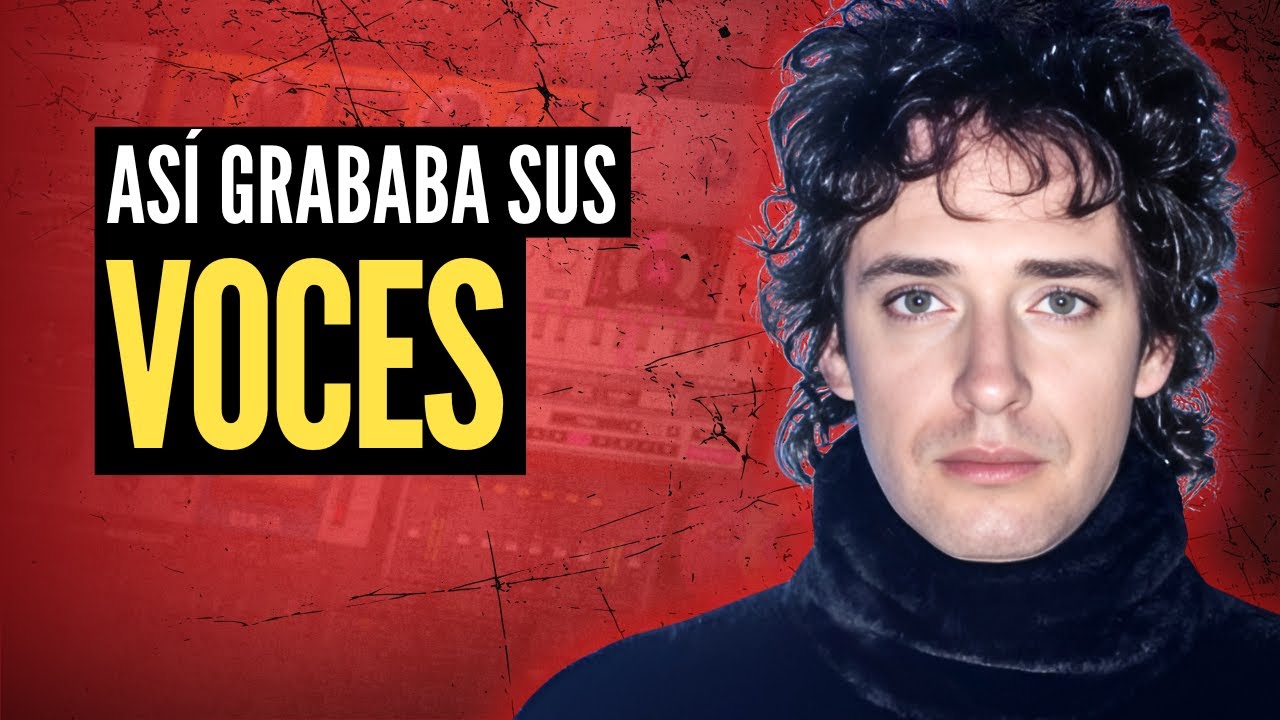 Productor Revela Cómo Grababa Gustavo Cerati Sus Voces