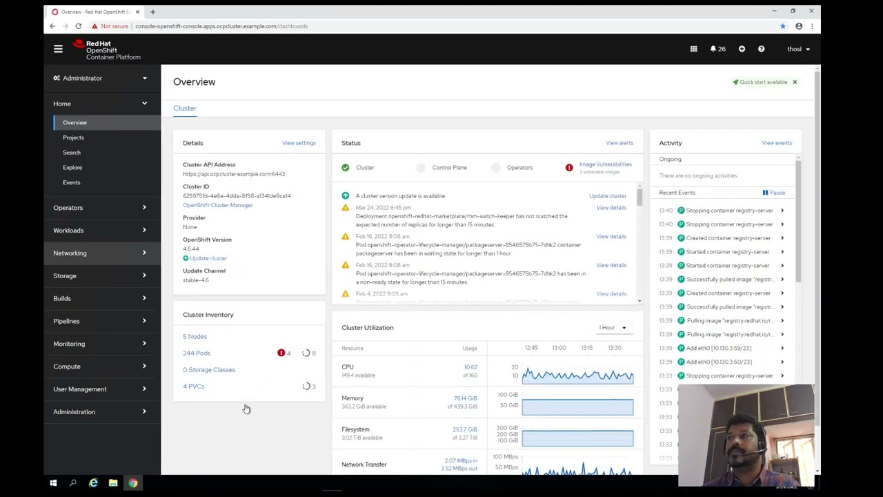 Openshift Web Console