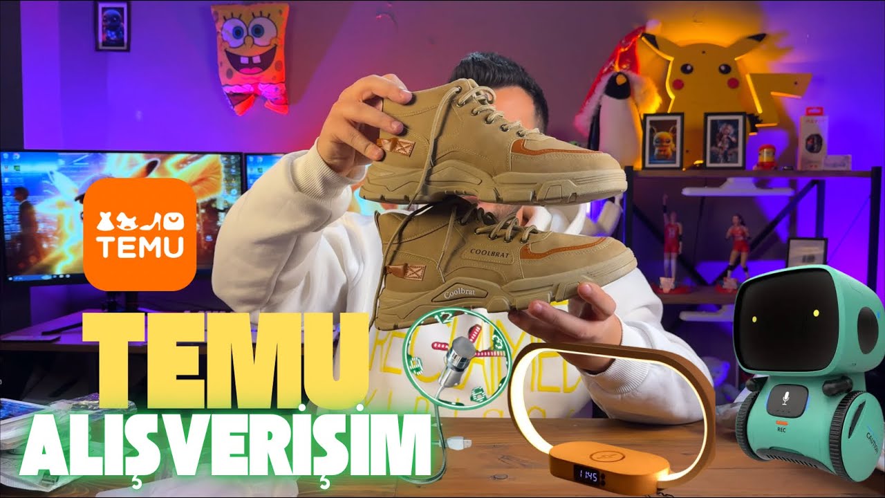 ÇİN'DEN BİR ÇOK ÜRÜN SATIN ALDIM TEMU TOPLU PAKET AÇILIŞI 🎁