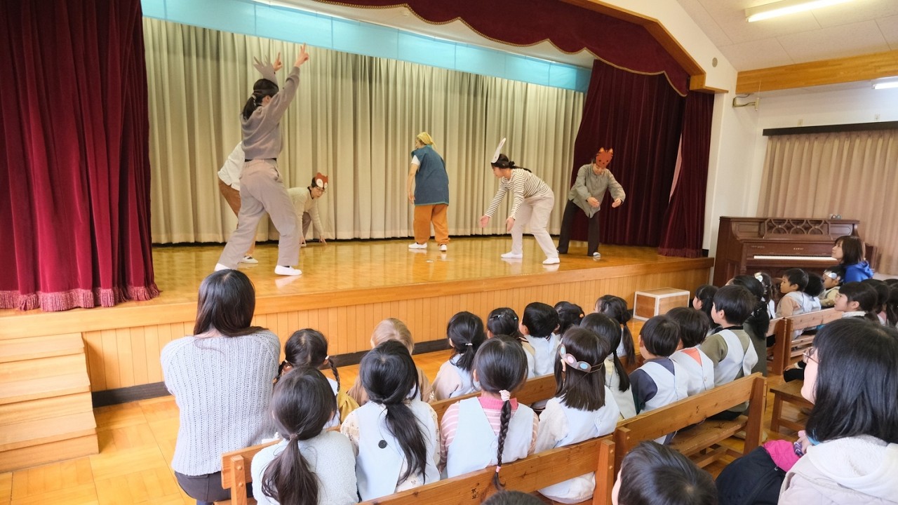 こぶとりじいさん｜リズム遊び･劇･歌｜誕生会｜高階幼稚園＠川越市･ふじみ野市