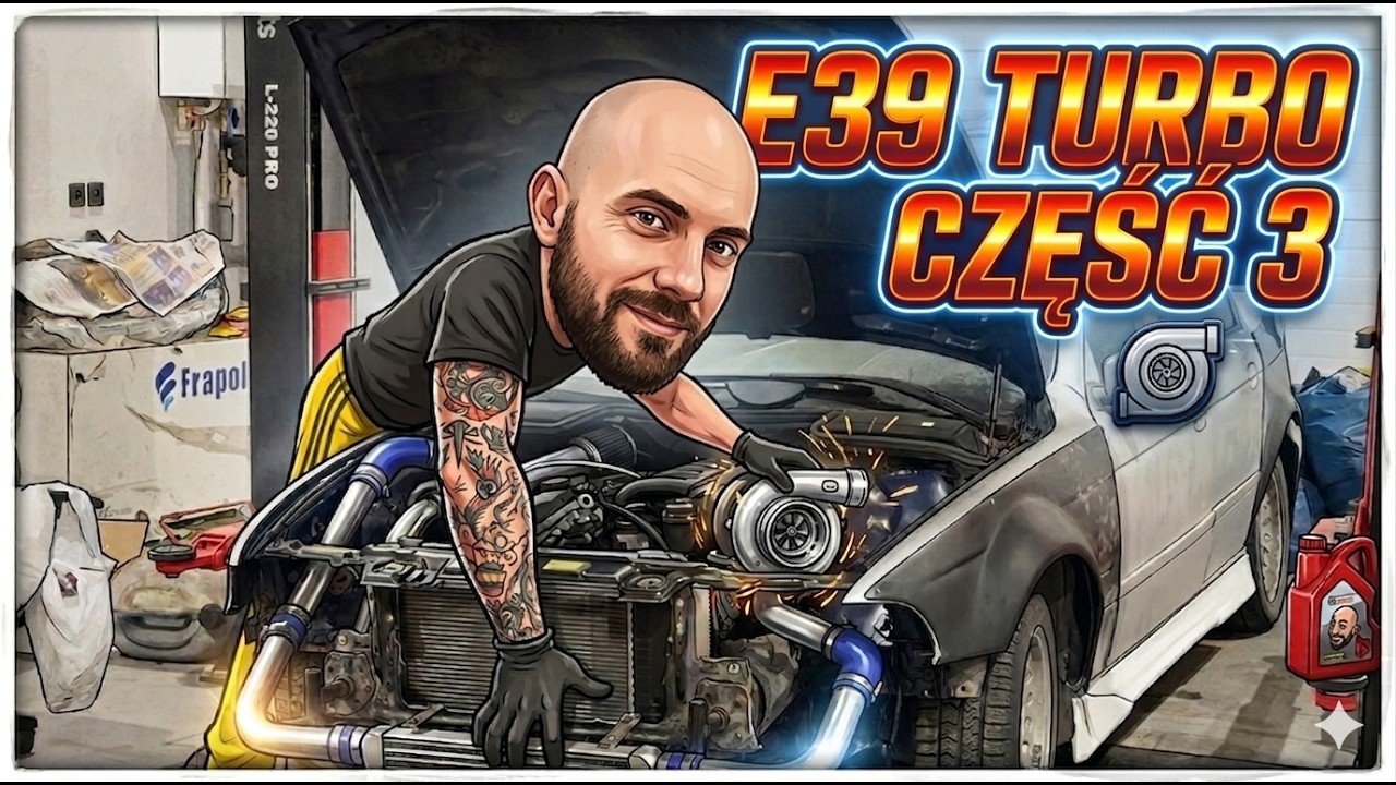 e39 TURBO dostaje nową wiązke + ROMRAIDER TUNE