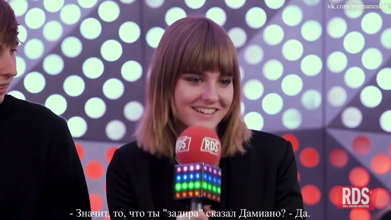 MANESKIN играют в викторину (русские субтитры) RDS show