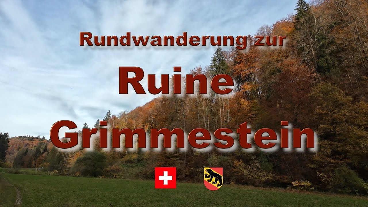 Rundwanderung zur Ruine Grimmestein #schweiz #wanderlust #wynigen