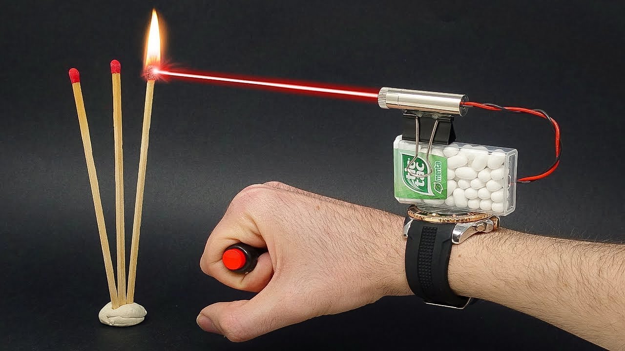 Buduję POTĘŻNY LASER do PALENIA ZAPAŁEK 😲🔥