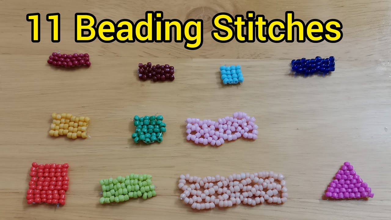 11 Beading Techniques Made Easy | DIY Beadwork Tutorial