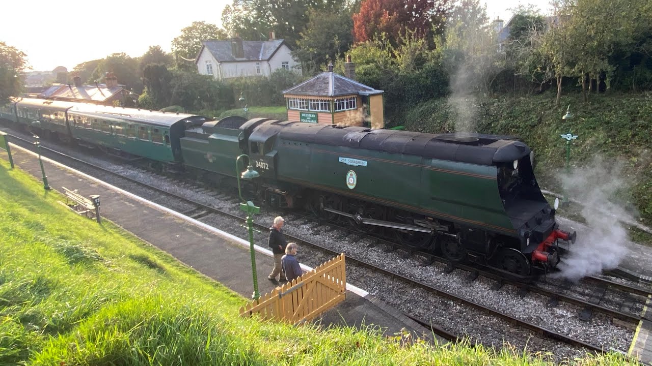 UK steam locomotive wheel slip compilation (re-upload)