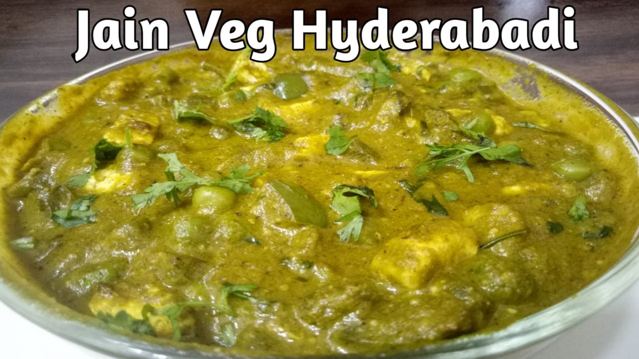 Jain Veg Hyderabadi Recipe | Restaurant style veg Hyderabadi recipe | My Jain Recipe