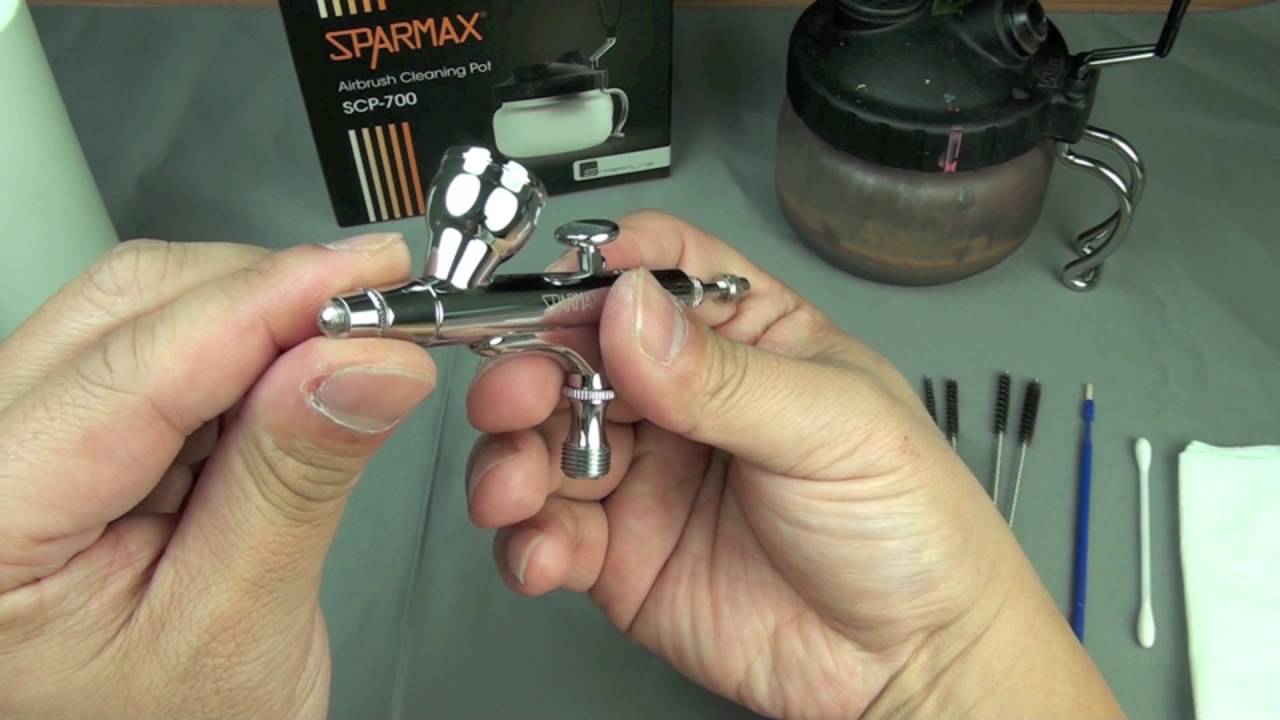 Airbrush clean
