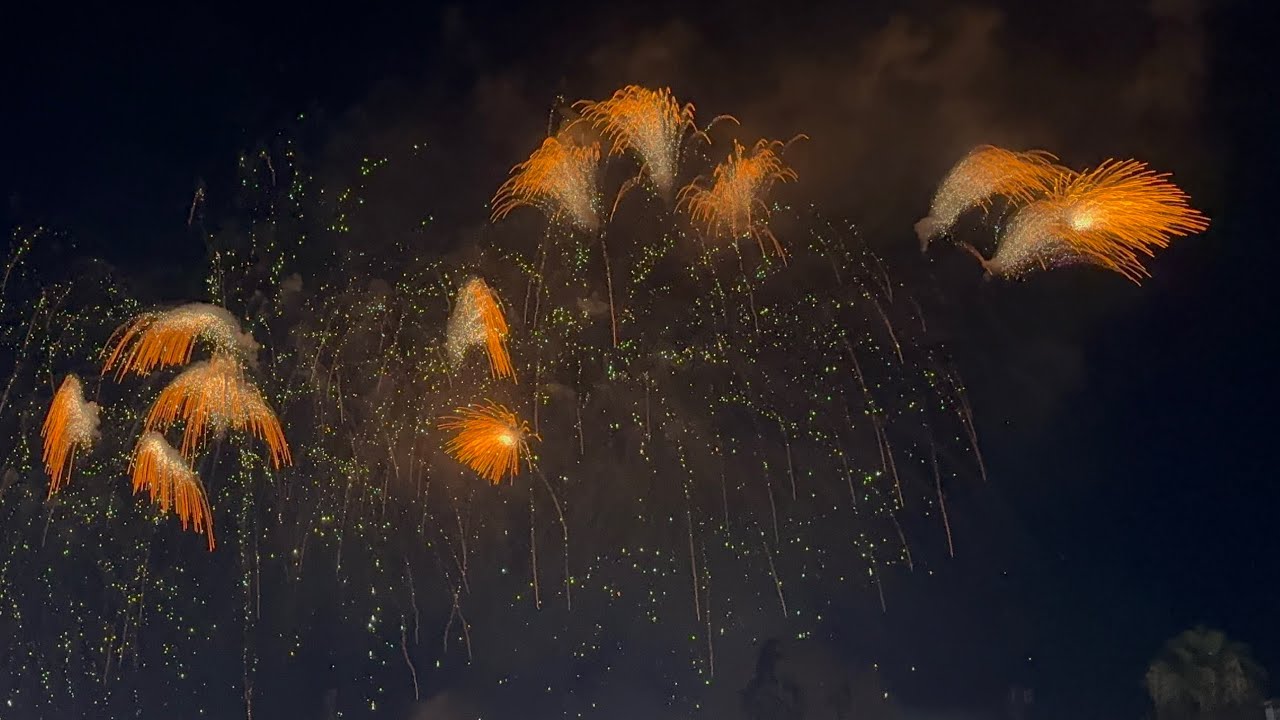 Aci Bonaccorsi 3 Agosto 2025 Arrivo Santo Stefano a Pza Bellini e Spettacolo COLANGELO FIREWORKS 4K