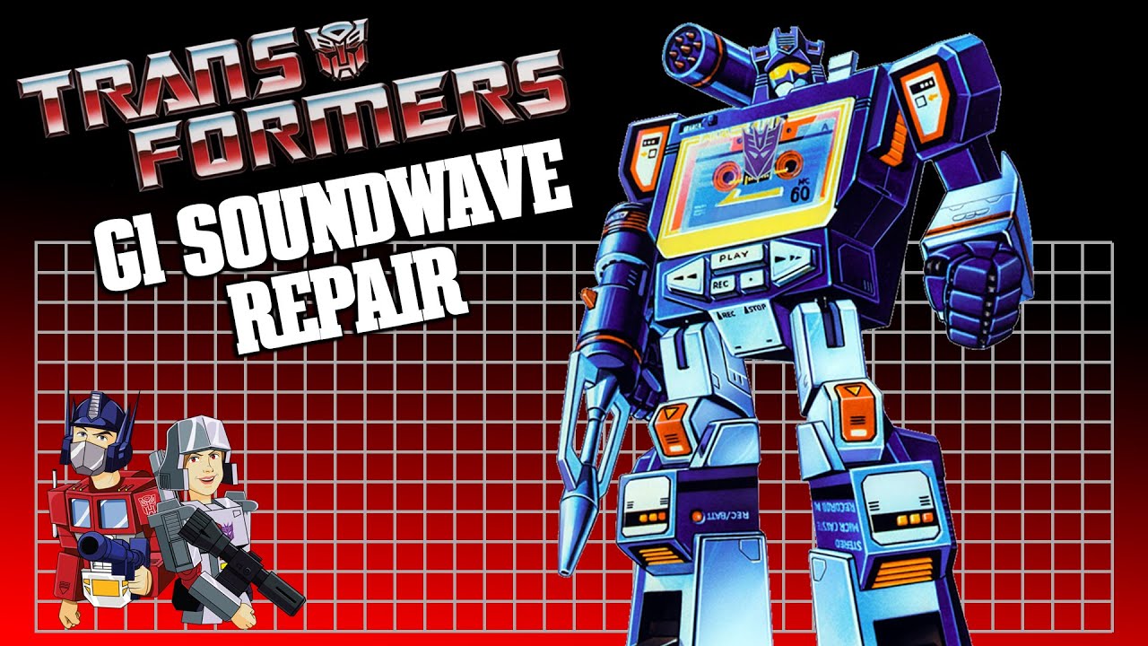 Transformers G1 Soundwave Repair Vintage Hasbro RetroBlasting