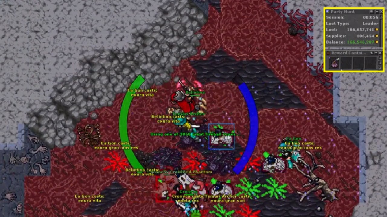 Tibia Najlepsze Daily Shoty! 4K! Bag You Desire po 5min expa! Kubon znowu deska, zloto z Oberona!