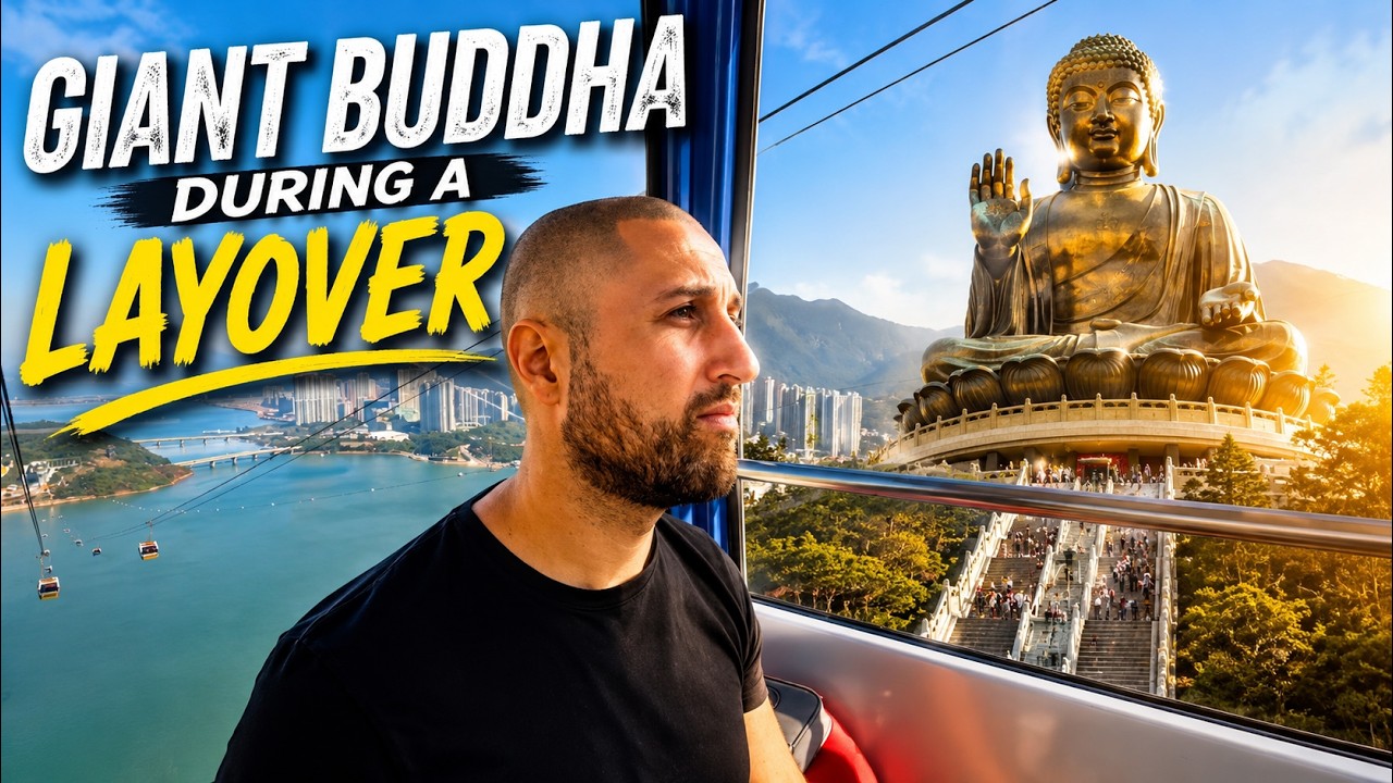 Hong Kong's GIANT Buddha is Only Minutes from the Airport?!