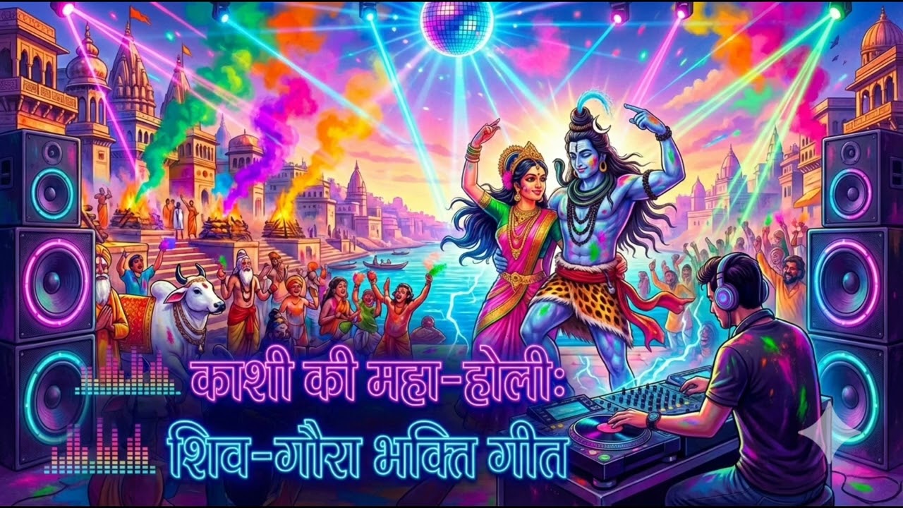 [DJ Remix] Shiv Tandav x Kashi Holi (3 in 1 DJ Mashup) 🔱 | Best Mahadev Holi Songs 2026 🎧
