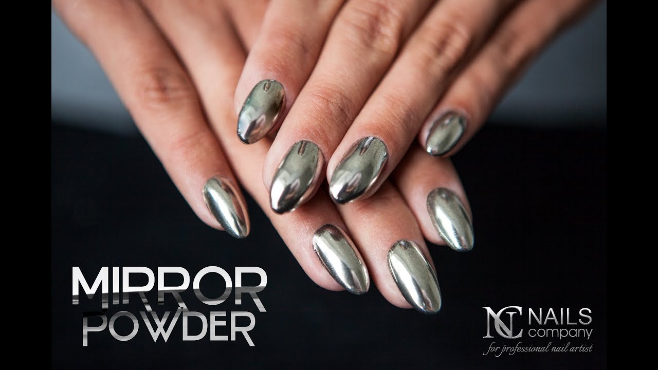 CHROME MIRROR POWDER STEP BY STEP by NAILS COMPANY