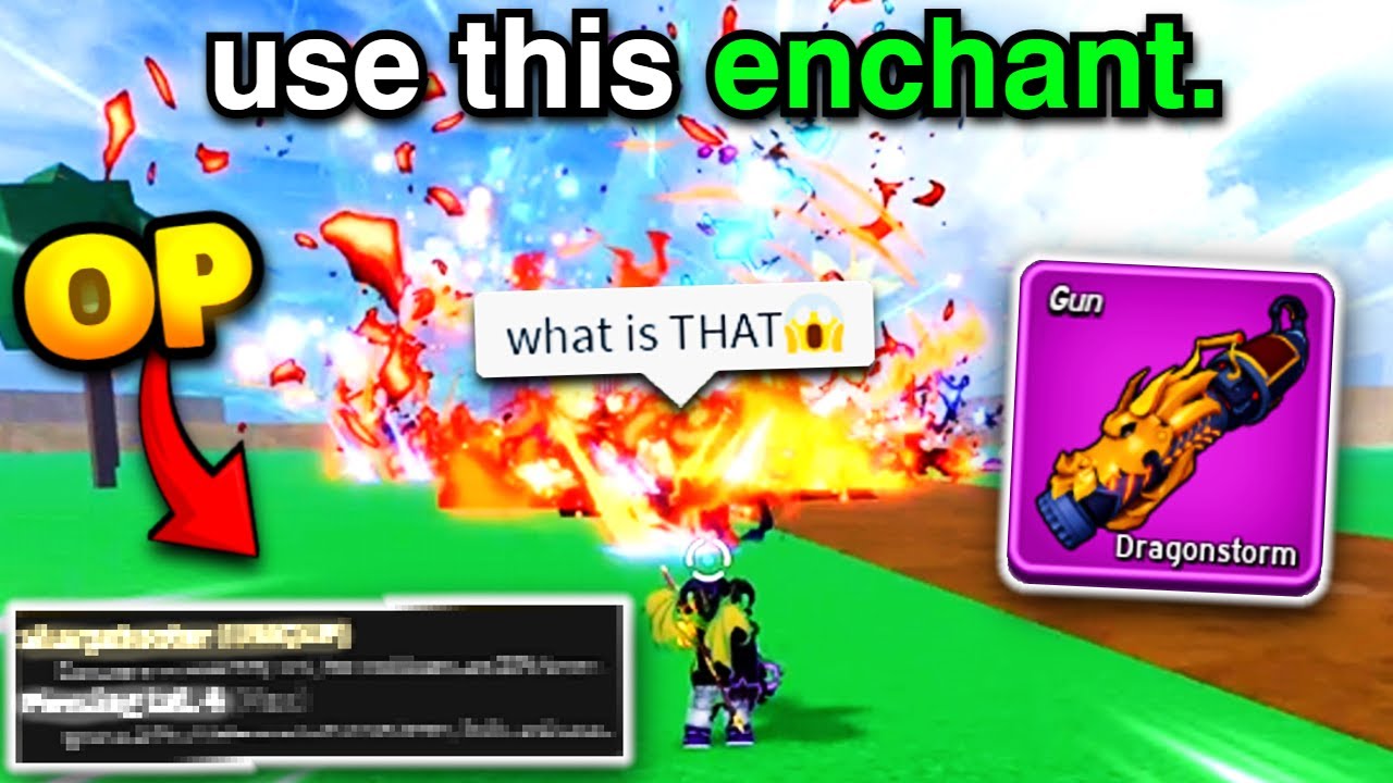 This OP Enchantment Makes Dragonstorm 10x BETTER In Blox Fruits...