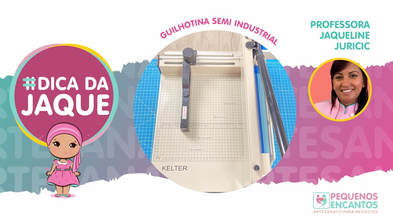 Dica: Guilhotina Semi Industrial #encadernação #encadernçãoartesanal