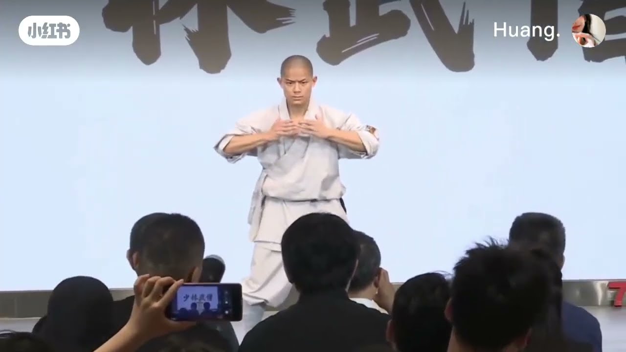 QIU FENG/YAN HENG&nbsp; the 34 generation warrior monk of Shaolin Temple #少林寺 #kungfu #秋风 来源小红书@Huang.