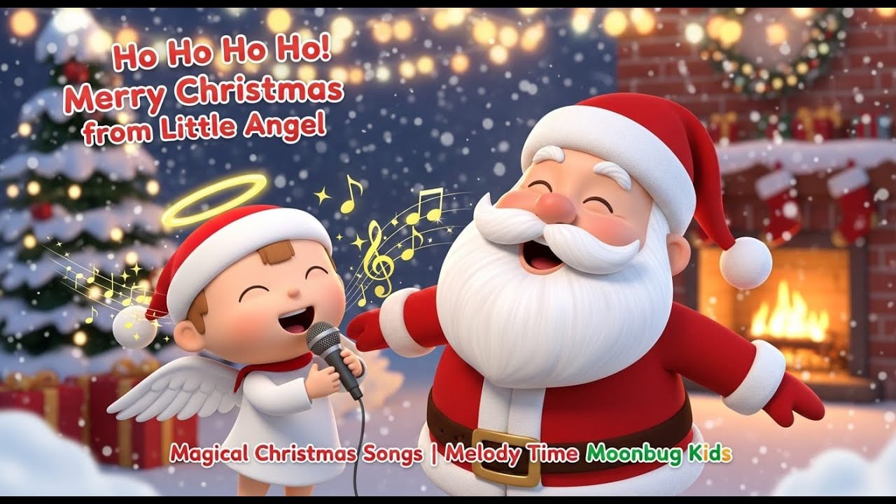 ‎🎄 Ho Ho Ho! Merry Christmas from Little Angel 🎅 | Magical Christmas Songs | Melody