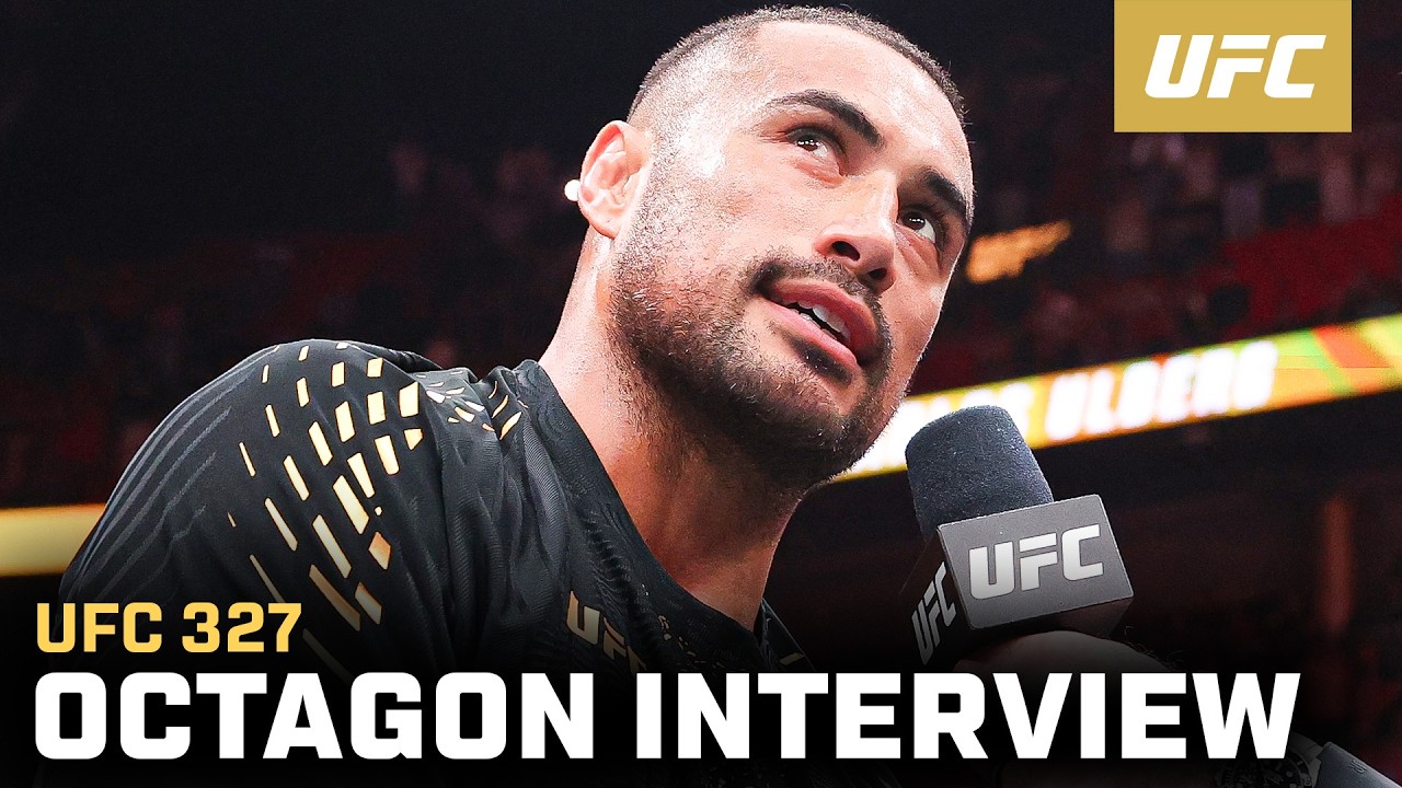 Интервью Карлоса Ульберга в октагоне | UFC 327