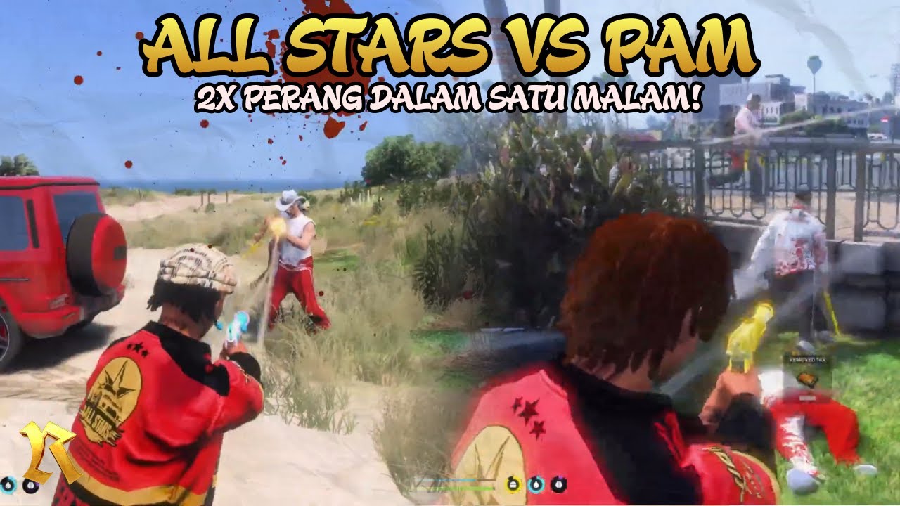 ALL STARS VS PAM DESTROYER - 2X PERANG TERJADI!! #riserp