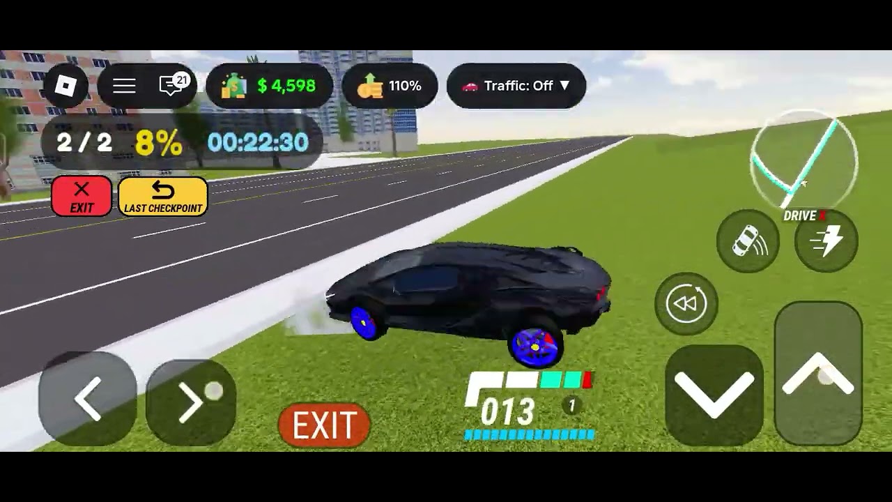 Playing drive x