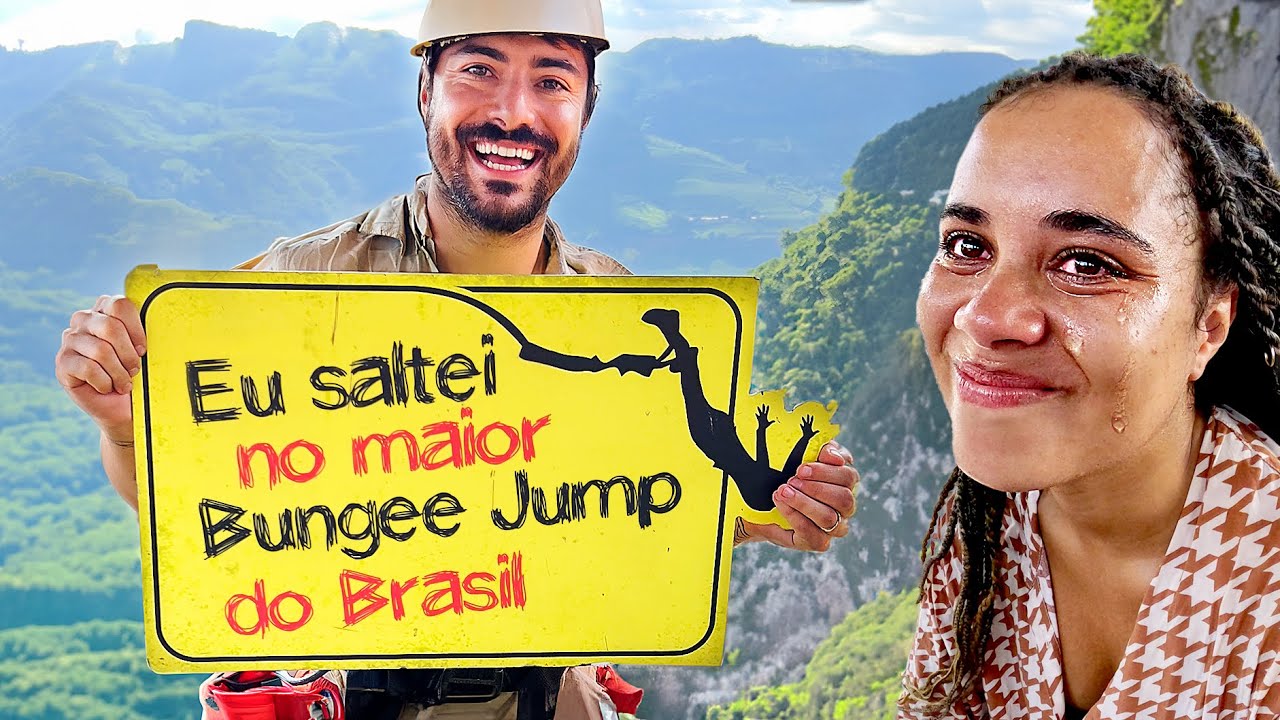DESAFIEI A ESPOSA A SE JOGAR DO PENHASCO