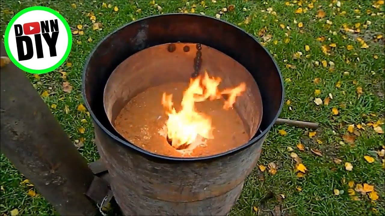 Sawdust Stove Build For Leftovers From The Sawmill