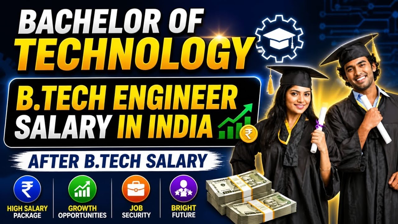 B.Tech Engineer salary in india | b tech engineer ki salary kitni hoti hai | b.tech engineer salary