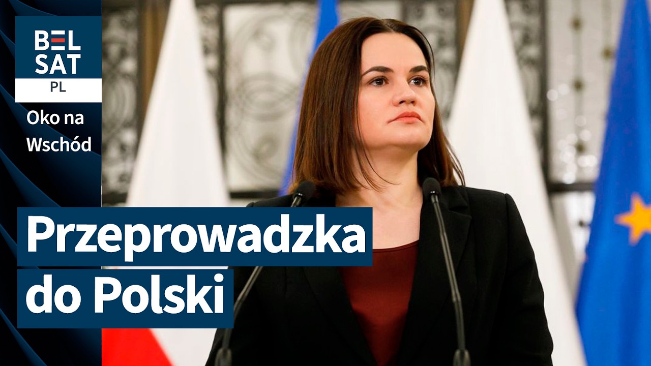Dlaczego Cichanouskaja opuszcza Litwę? Polska przejmuje ochronę białoruskiej opozycji